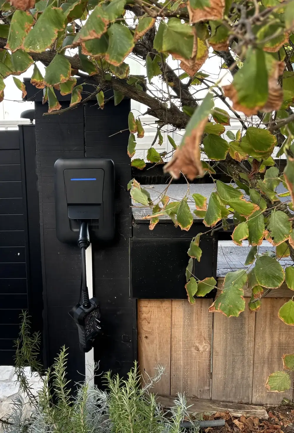 Borne de recharge installée par EIT Solution