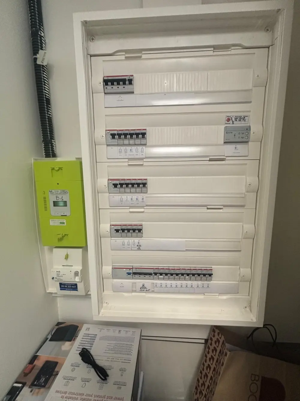 Tableau électrique neuf installé par EIT Solution