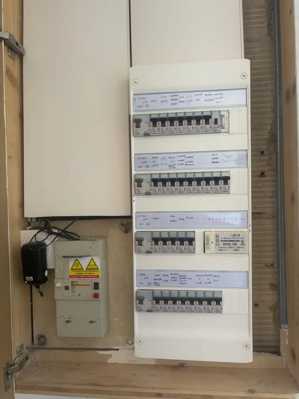 Tableau électrique neuf installé par EIT Solution